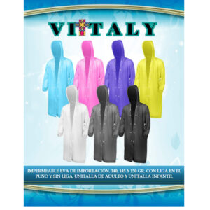 Impermeable de importacion